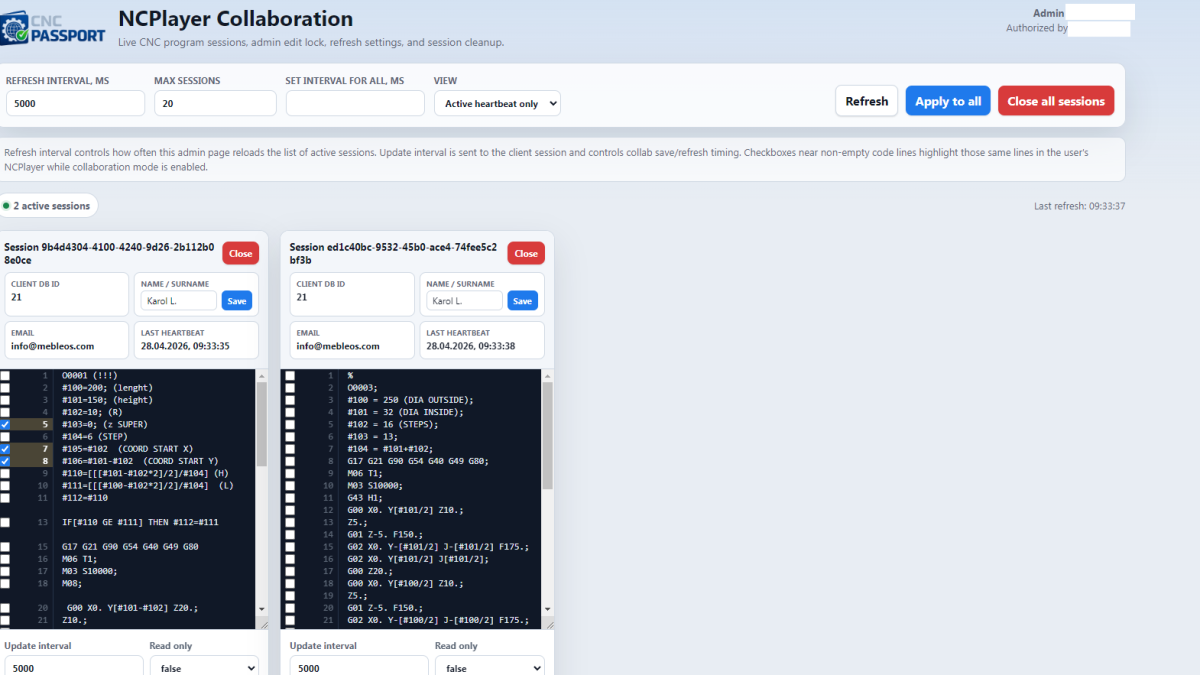 Collaboration Mode in NCPlayer